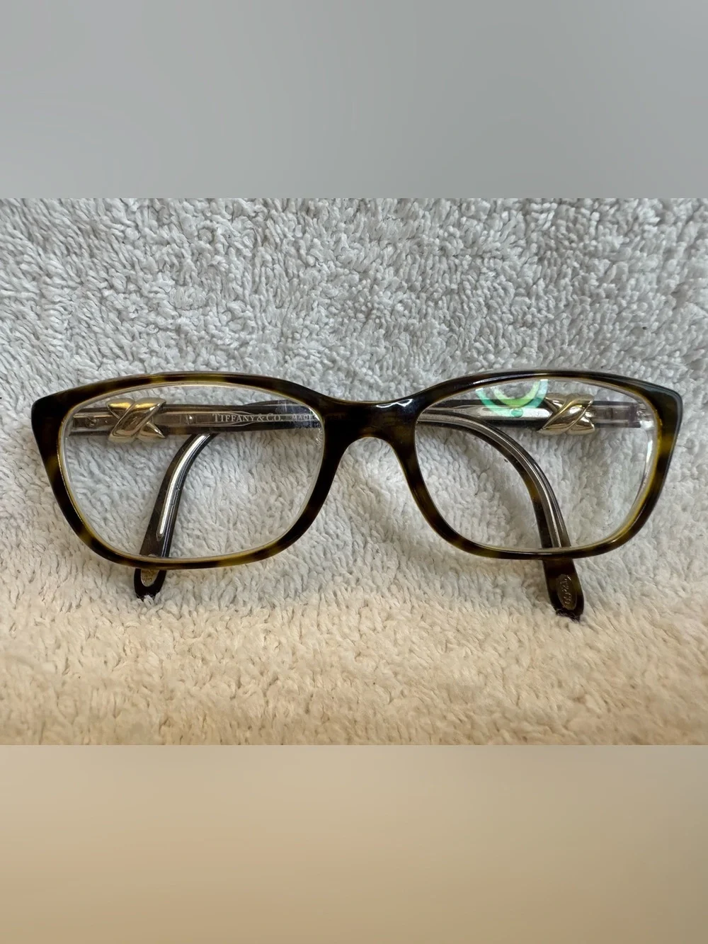 Tiffany & Co TF2074 Tortoise Glasses Frame Only Paloma Picasso 52mm